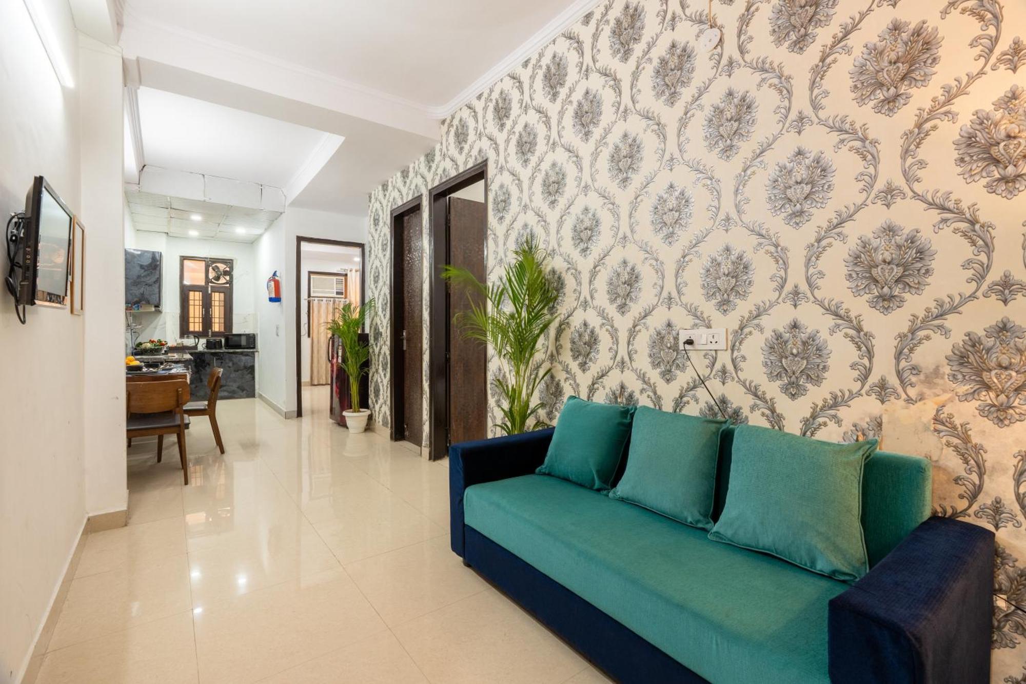 Апартаменти Homlee-Vintage 2Bhk-Ndls-Lift-Bharat Mandapam Нью-Делі Екстер'єр фото